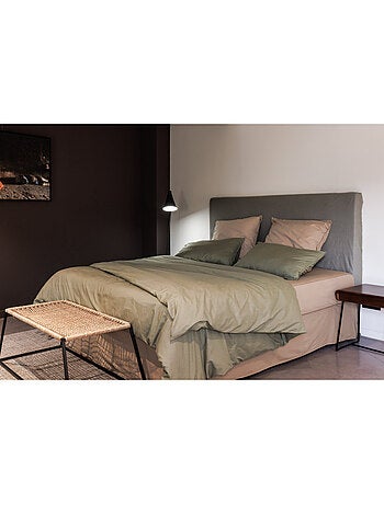 Drap housse - Vent du Sud - 100% Percale de coton peigné