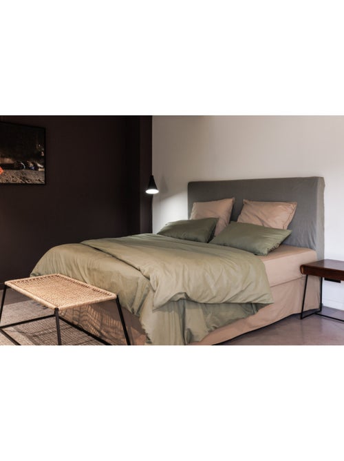 Drap housse - Vent du Sud - 100% Percale de coton peigné - Kiabi