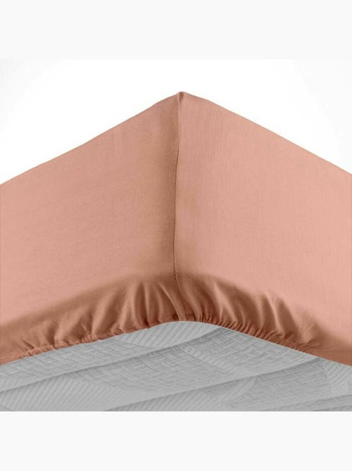 Drap housse 1 personne coton 57 fils lina - Kiabi