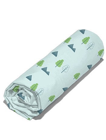 Drap housse 1 personne éco-conçu