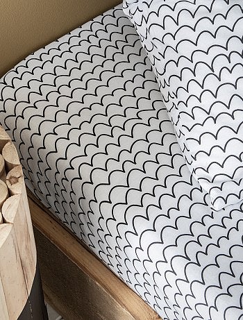 Drap housse 1 personne imprimé