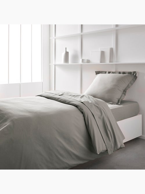 Drap housse 1 personne jersey uni ESSENTIAL - Kiabi