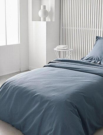 Drap housse 1 personne jersey uni ESSENTIAL