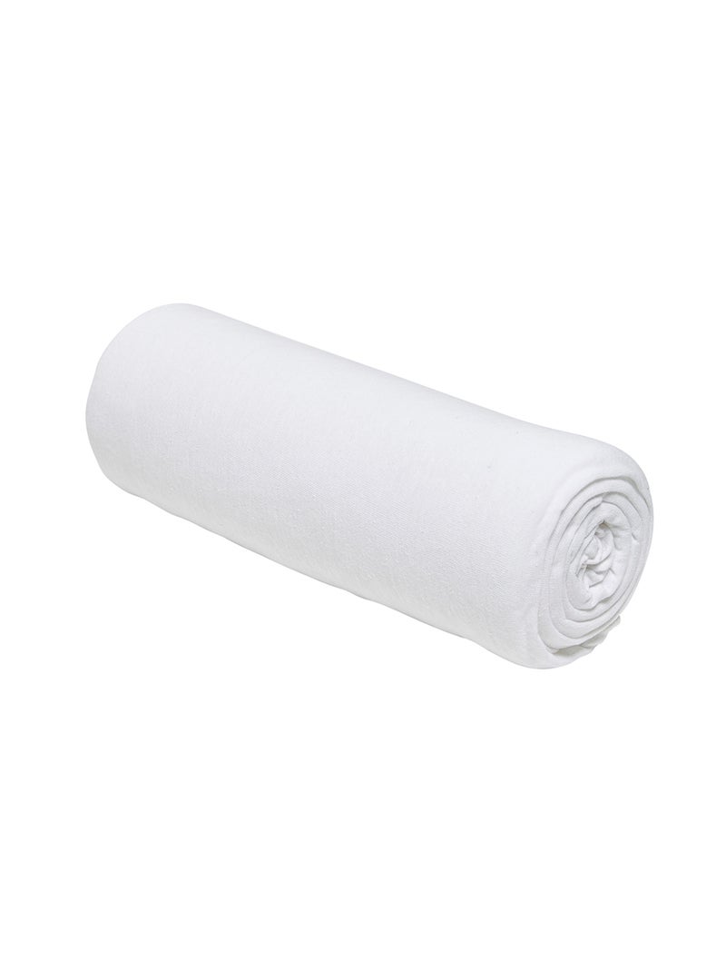 Drap housse 1 personne jersey uni ESSENTIAL Bleu marine - Kiabi