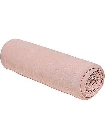 Drap housse 1 personne jersey uni ESSENTIAL