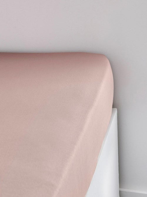 Drap housse 1 personne jersey uni ESSENTIAL - Kiabi