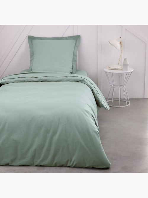 Drap housse 1 personne jersey uni ESSENTIAL - Kiabi