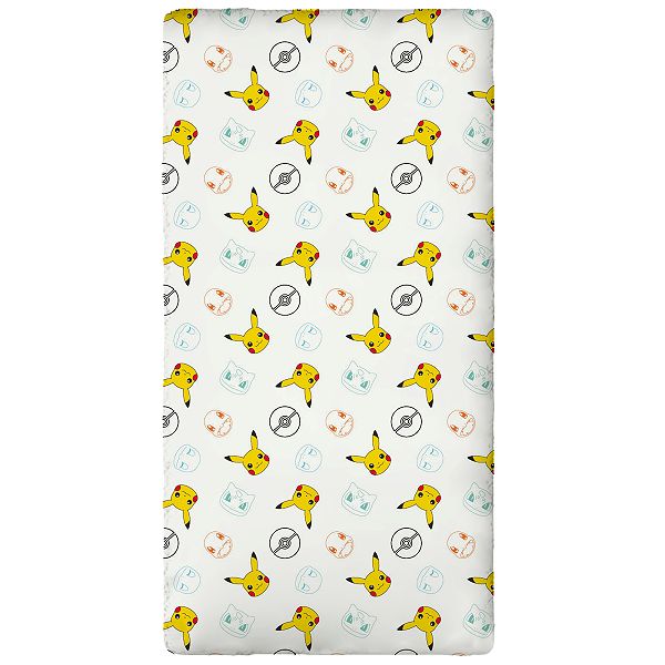Drap Housse 1 Personne Pokemon Null Blanc Kiabi 15 00