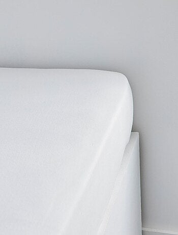 Parure Drap plat + drap-housse 140x190 + 2 Taies Microfibre - Entretien  Facile - Graphic - Noir Blanc - Kiabi - 26.99€