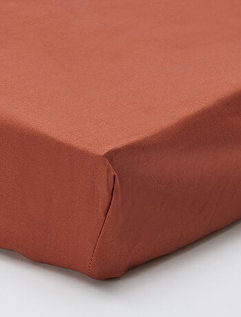 Drap housse 1 personnes (90x190) en coton - Kiabi Home