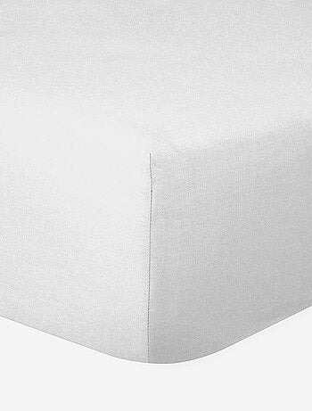 Drap-housse 100% coton 57 Fils - Bonnet 30 cm