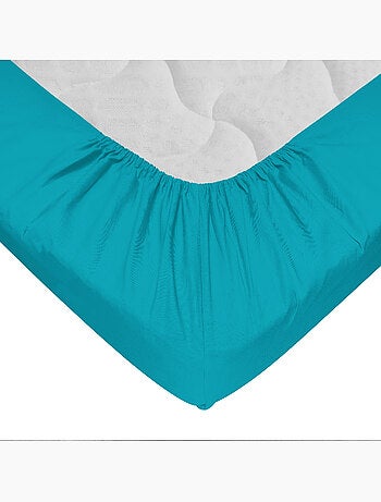 Drap-housse 100% coton 57 Fils - Bonnet 30 cm