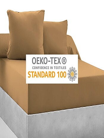 Drap-housse 100% coton 57 Fils - Bonnet 30 cm