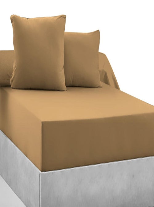 Drap-housse 100% coton 57 Fils - Bonnet 30 cm - Kiabi