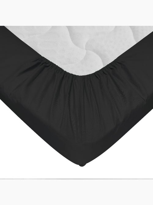 Drap-housse 100% coton 57 Fils - Bonnet 30 cm - Kiabi
