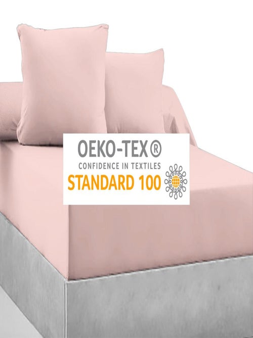 Drap-housse 100% coton 57 Fils - Bonnet 30 cm - Kiabi Drap-housse 100% coton 57 Fils - Bonnet 30 cm - Kiabi