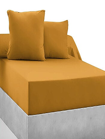 Drap-housse 100% coton 57 Fils - Bonnet 30 cm