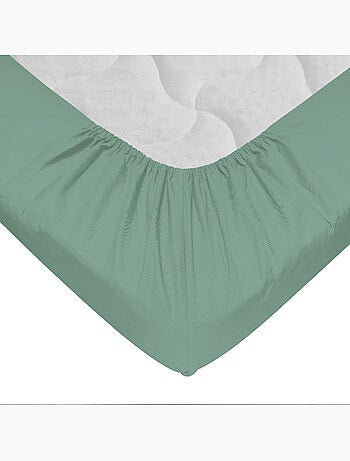Drap-housse 100% coton 57 Fils - Bonnet 30 cm