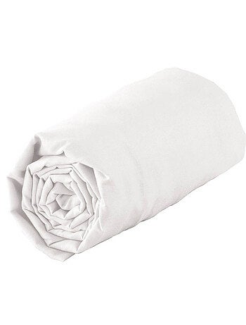 Drap housse 100 % coton 57 fils