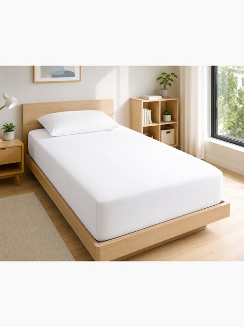 Drap Housse – 100% Coton 57 Fils/cm² - Kiabi Drap Housse – 100% Coton 57 Fils/cm² - Kiabi