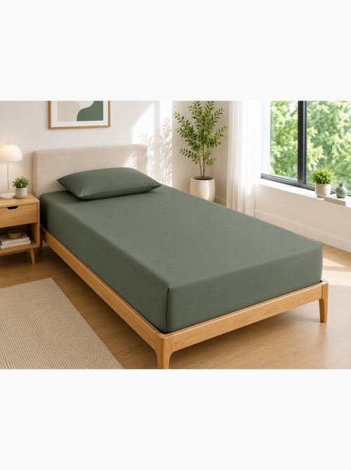 Drap Housse – 100% Coton 57 Fils/cm² - Kiabi Drap Housse – 100% Coton 57 Fils/cm² - Kiabi