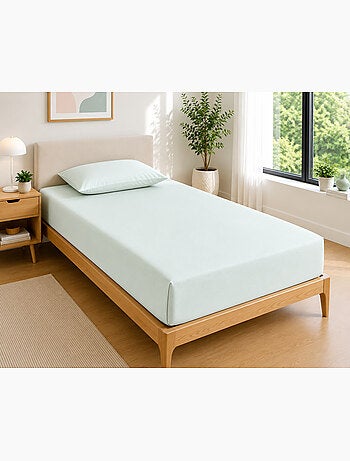 Drap housse – 100% coton 57 fils/cm²