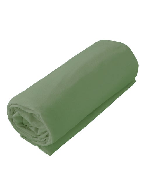 Drap housse 100% coton bio bonnet 30 cm - Kiabi