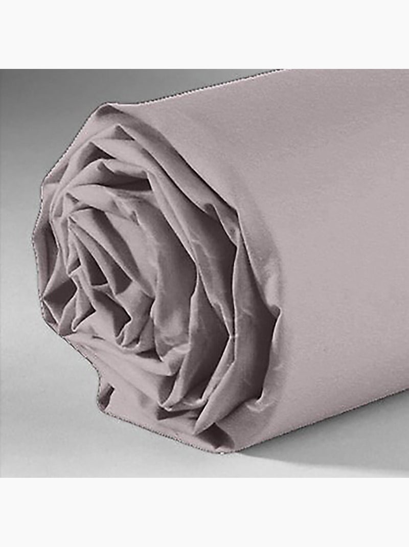 Drap housse 100 % coton bio terra Beige - Kiabi