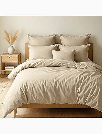 Drap housse 100 % coton essentiel