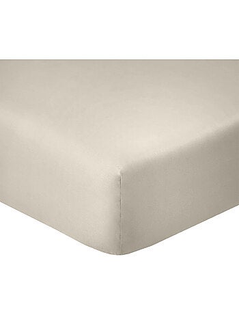 Drap housse 100 % coton essentiel
