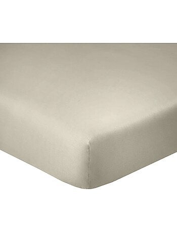 Drap housse 100 % coton essentiel