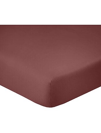 Drap housse 100 % coton essentiel
