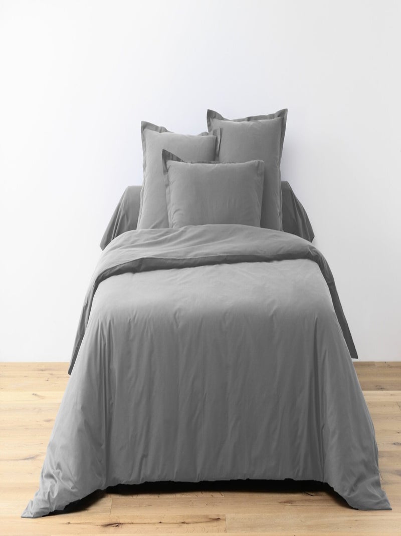 Drap housse 100 % coton essentiel Vert - Kiabi