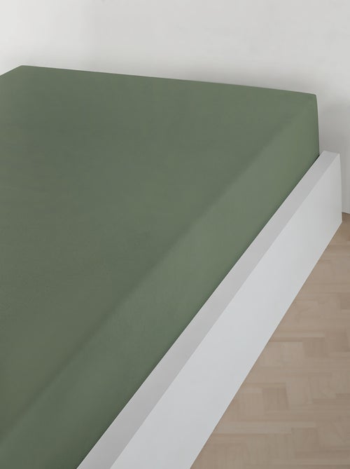 Drap housse 100% coton jersey - Kiabi