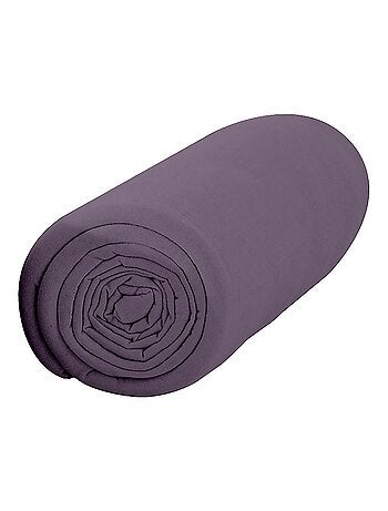 Drap housse coton 1 personne uni 57FILS