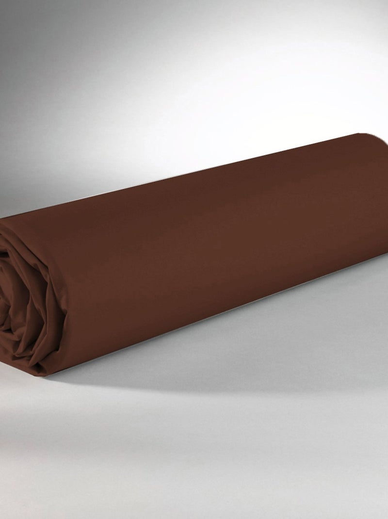 Drap housse 100 % coton meno Marron - Kiabi