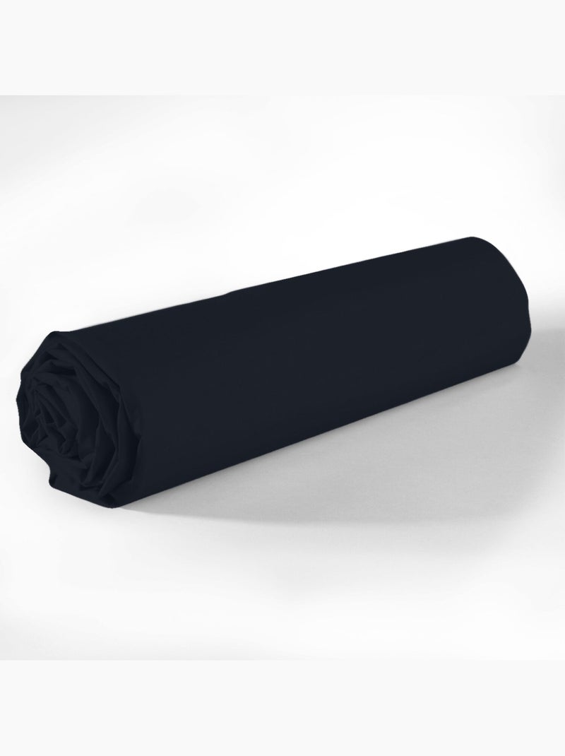 Drap housse 100 % coton meno Noir - Kiabi