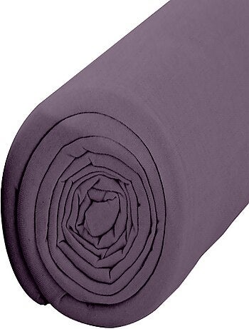 Drap housse coton 1 personne uni 57FILS