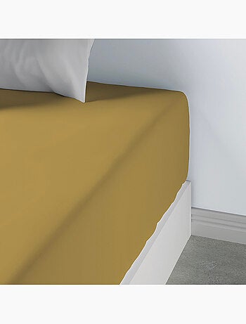 Drap housse 100 % coton oli