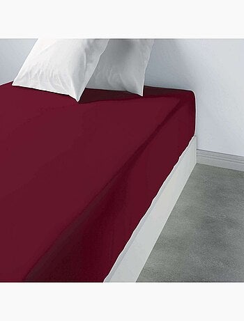 Drap housse 100 % coton oli