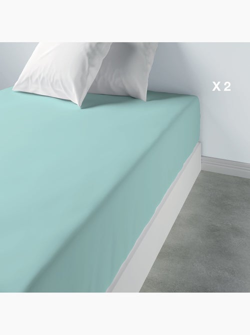 Drap housse 100 % coton oli - Kiabi Drap housse 100 % coton oli - Kiabi