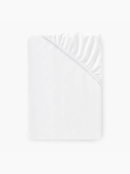 Drap Housse 100% coton percale Extra doux - Kiabi