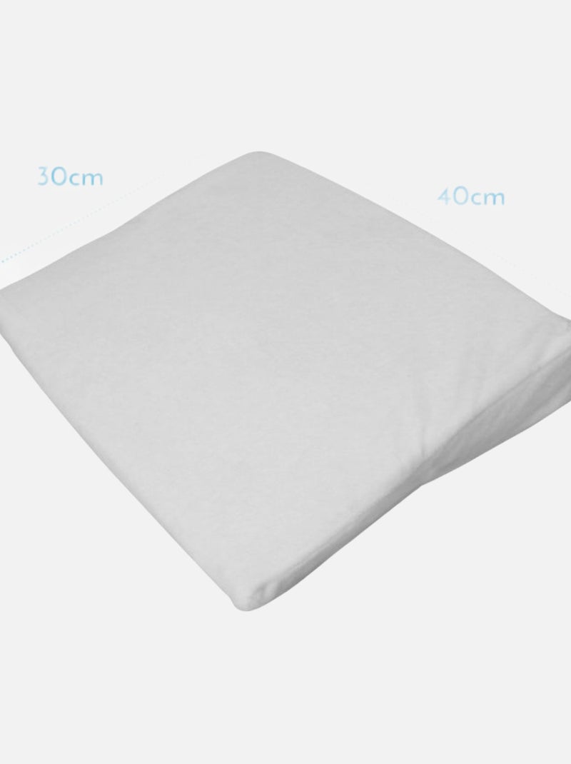 Drap housse 100% coton pour plan incliné - Monsieur Bébé Blanc - Kiabi