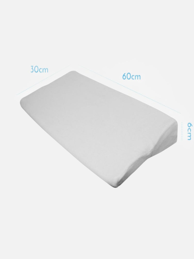 Drap housse 100% coton pour plan incliné - Monsieur Bébé Blanc - Kiabi
