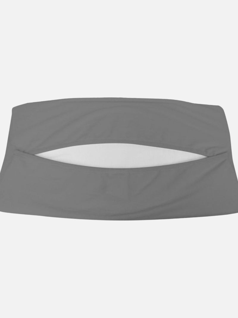 Drap housse 100% coton pour plan incliné - Monsieur Bébé Gris - Kiabi