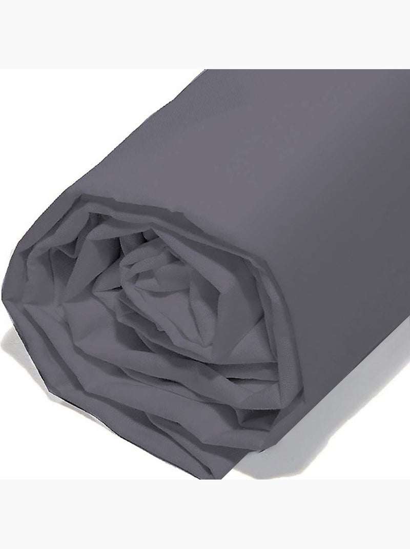 Drap housse 100 % coton terra Bleu marine - Kiabi