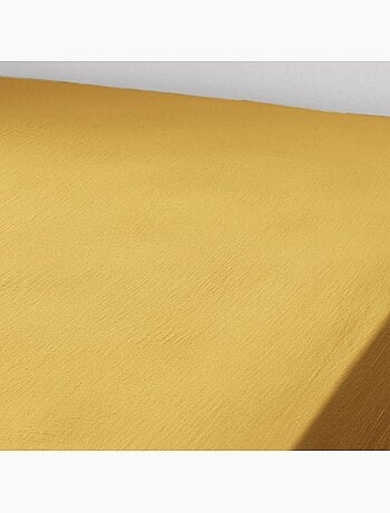 Drap housse 100 % gaze de coton ozen