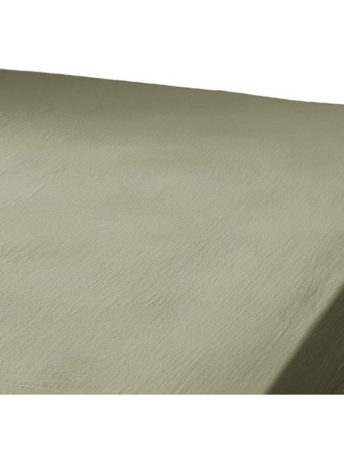 Drap housse 100% Gaze de Coton 74 fils - Kiabi