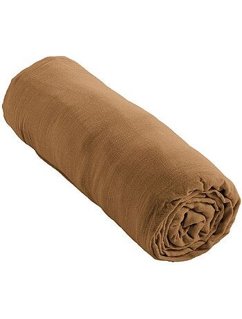 Drap housse 100 % gaze de coton ozen