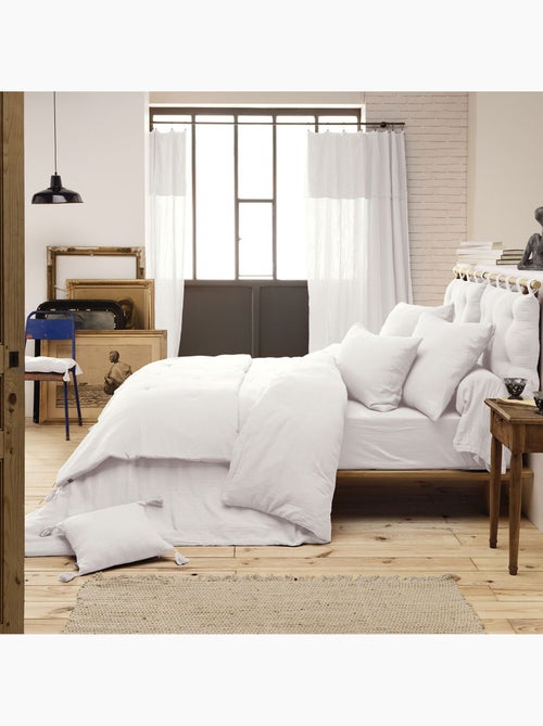 Drap housse 100 % gaze de coton ozen - Kiabi